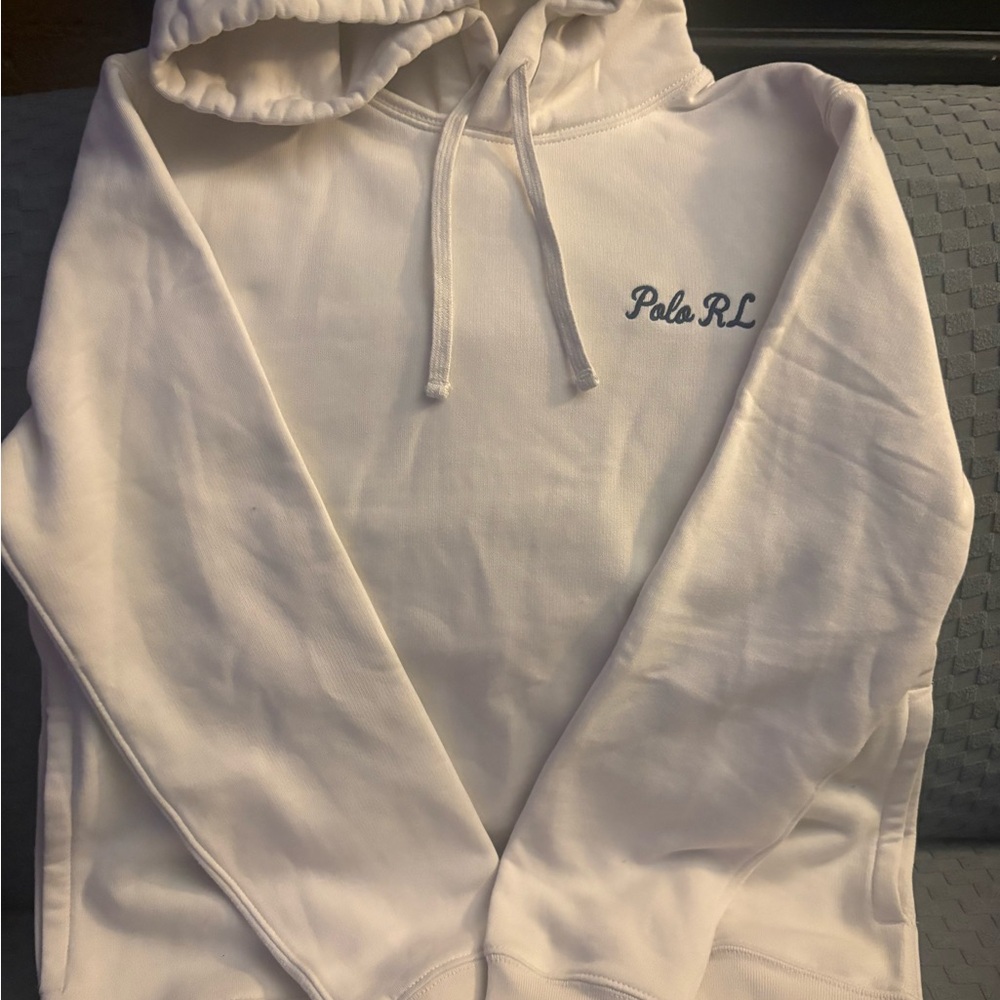 Polo by Ralph Lauren Cream Hoodie Sweater for Men